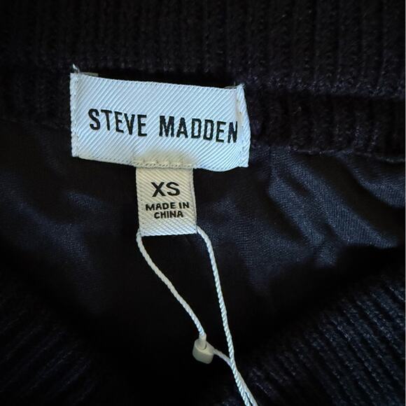 NWT Steve Madden Open Stitched Midi Skirt - Picture 5 of 8